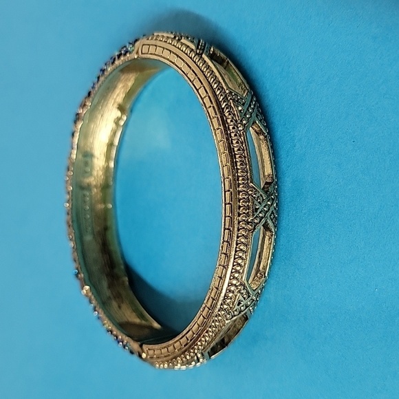 7 PIECE Heidi Daus Lavish Layers Crystal Accented Necklace Bracelet Ring Earring - Picture 12 of 16